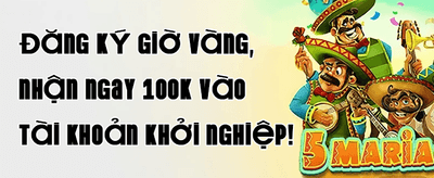 Khuyến Mãi Chào Mừng 100% Tân Thủ promotion banner